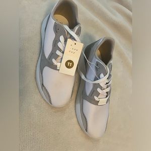 Gray & White Walking/Tennis Shoe (Size 11)